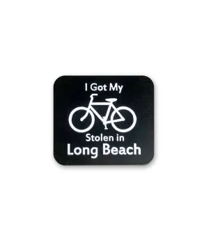 I Got My Bike Stolen Enamel Pin