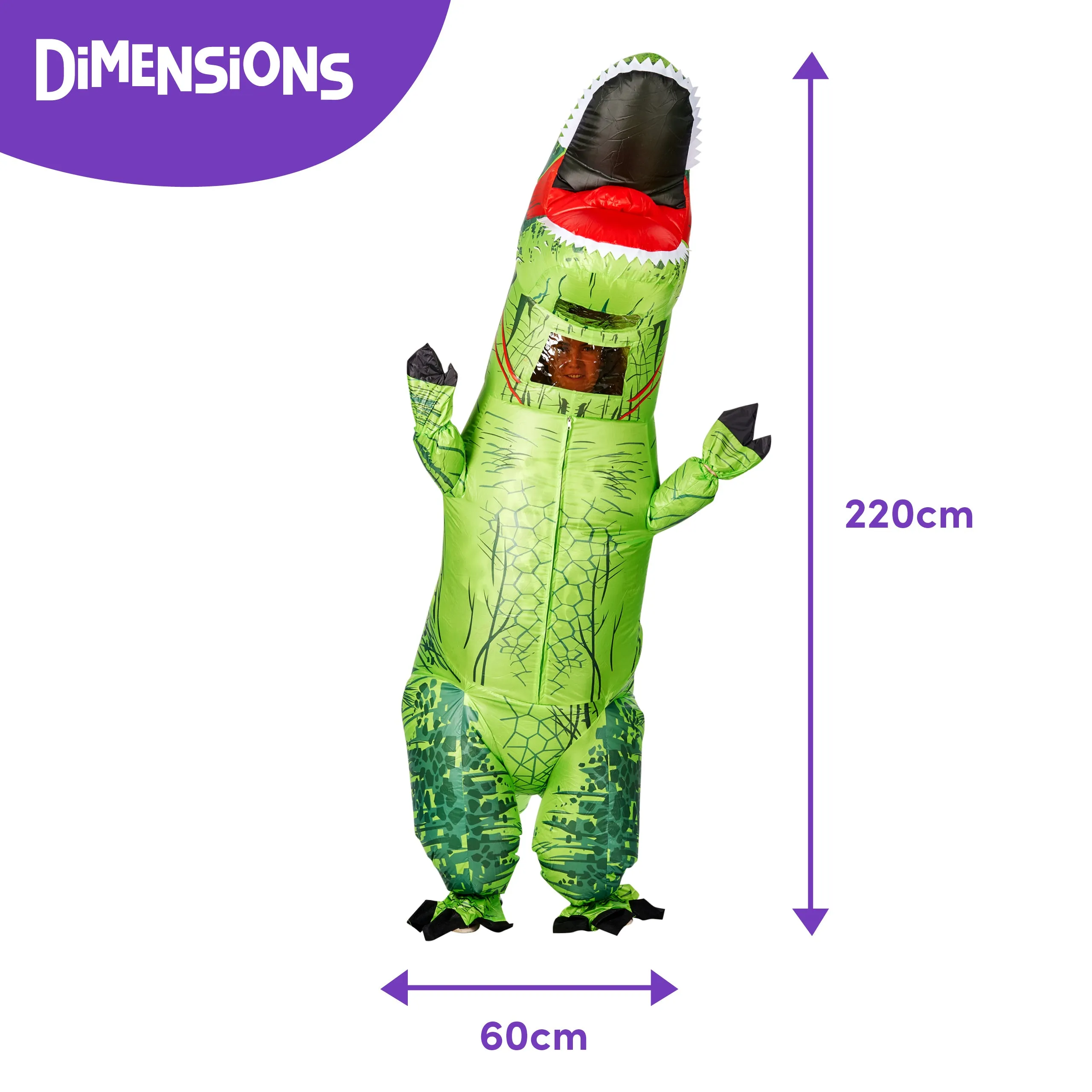 Inflatable T-Rex Costume