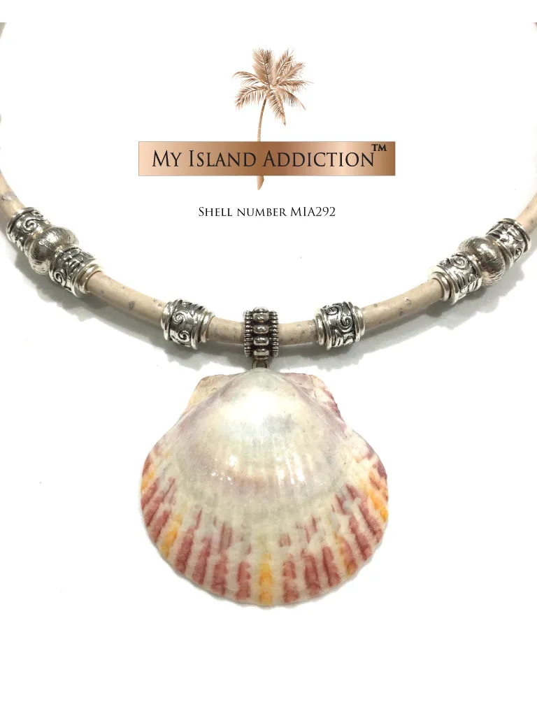 Island Sun Choker Shell Necklace MIA292