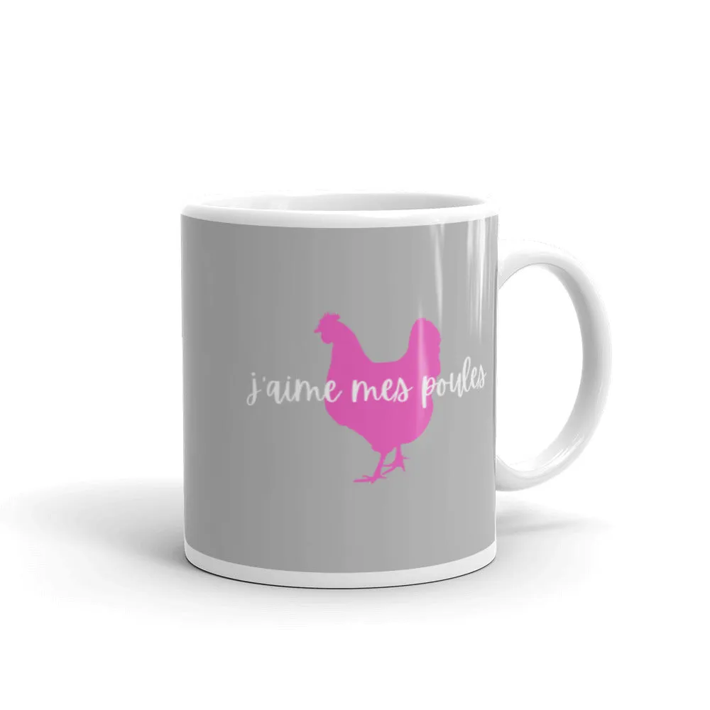 J'aime Mes Poules Mug