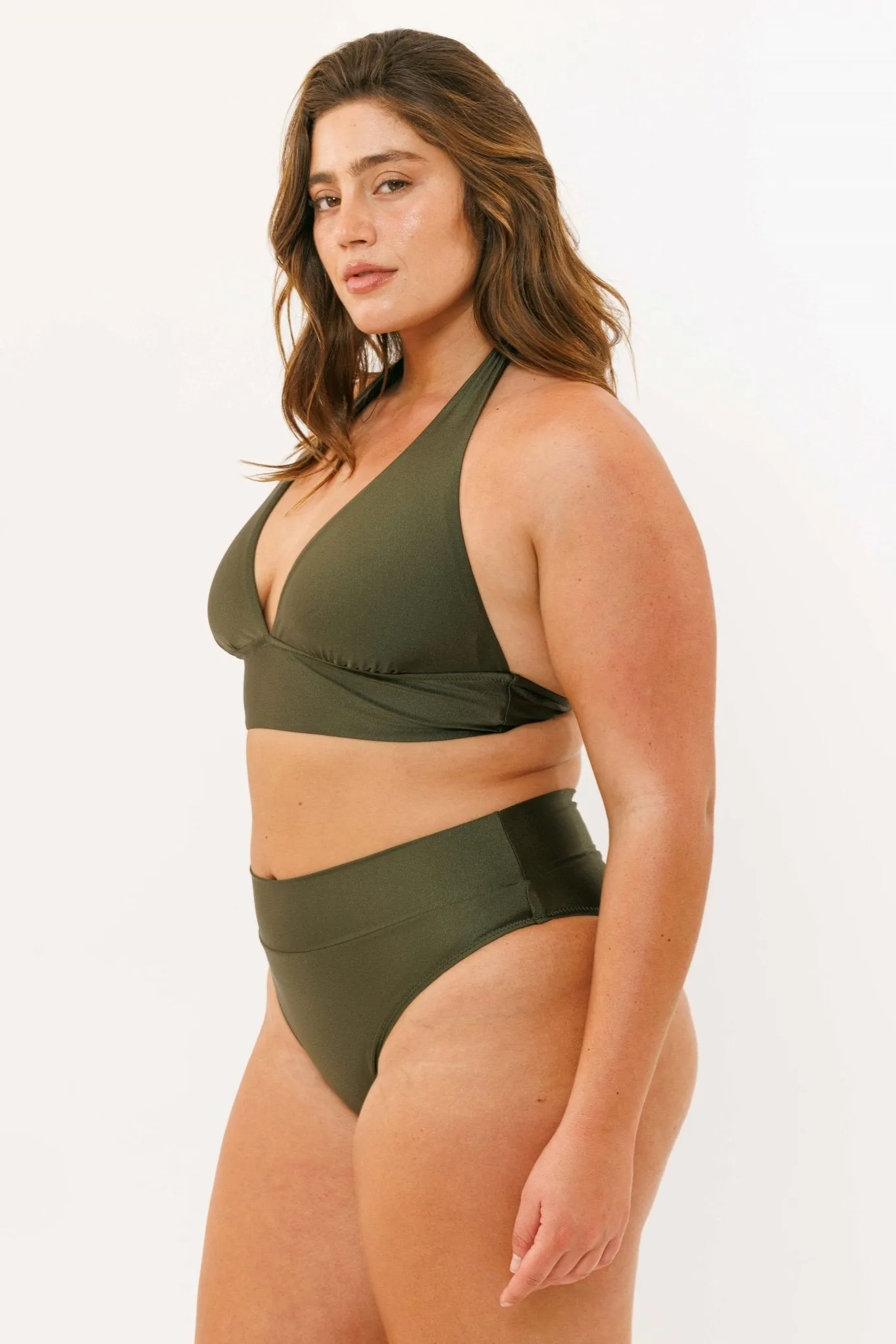 Jay Top Shiny Olive
