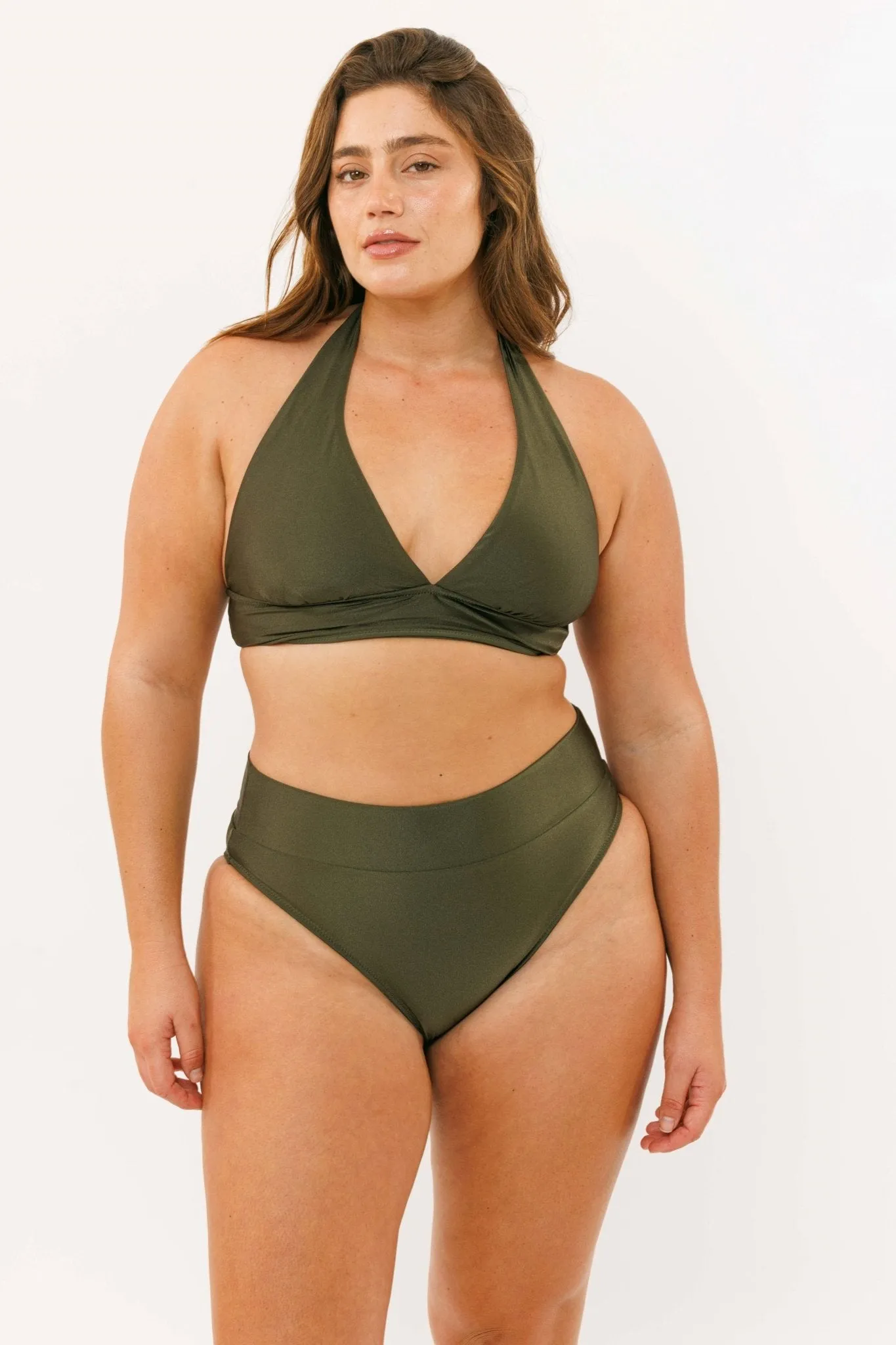 Jay Top Shiny Olive