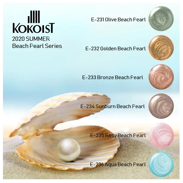 K- Beach Pearl Series E231-E236
