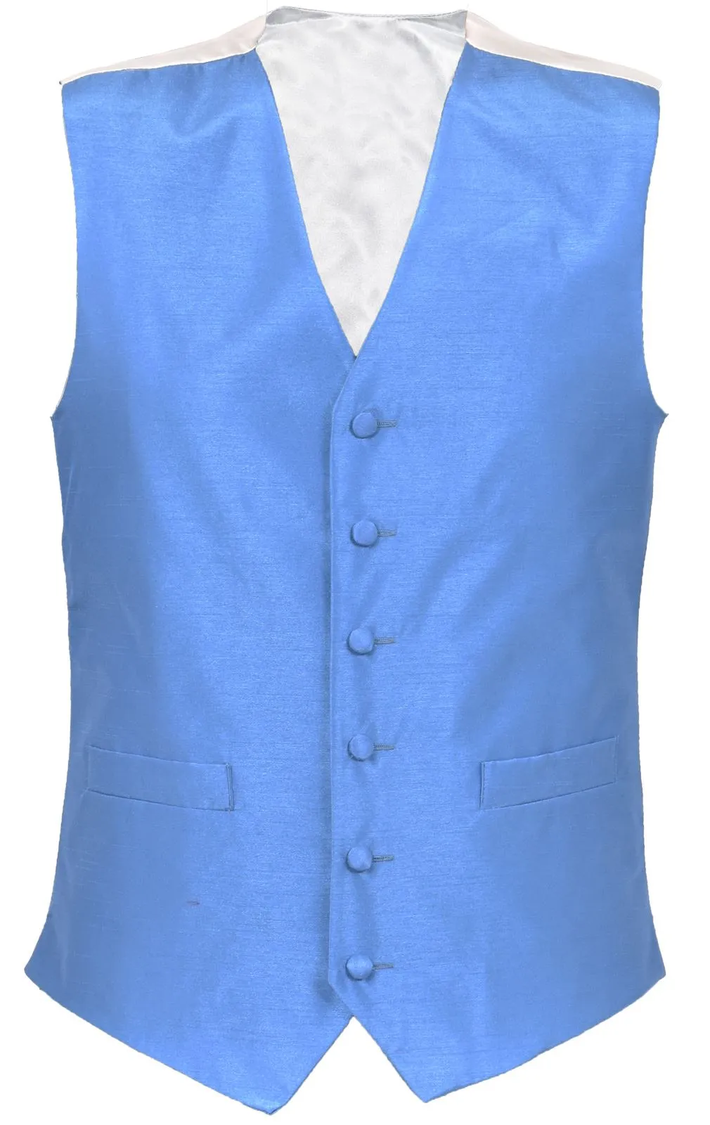 Kids Patterned V Neck Waistcoat