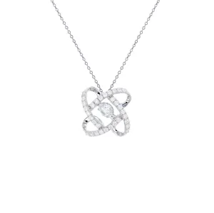 Knot Necklace (Silver)