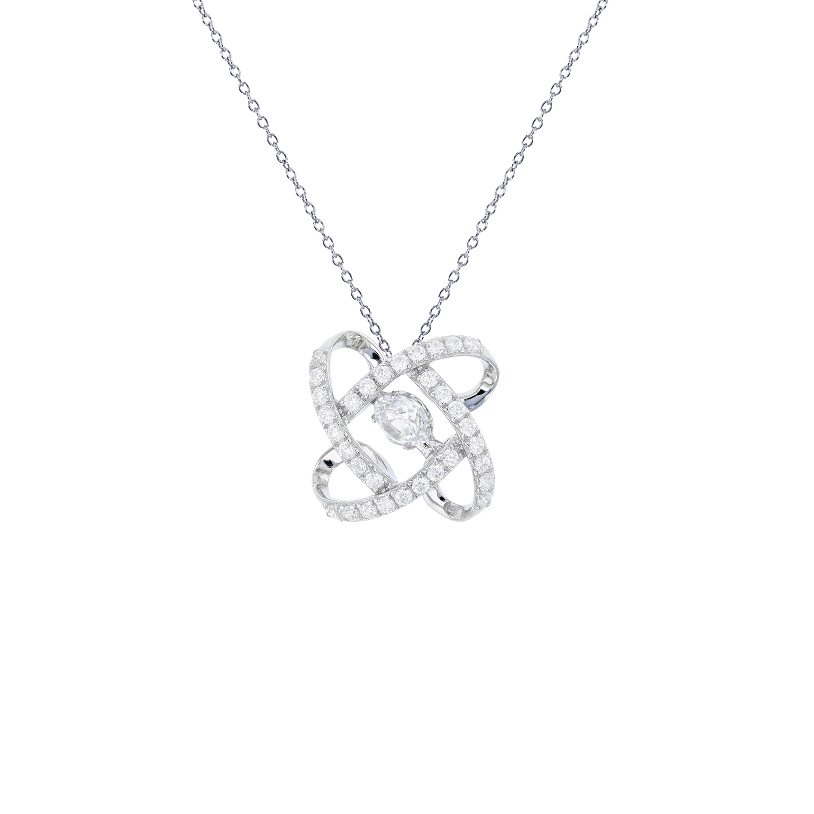 Knot Necklace (Silver)