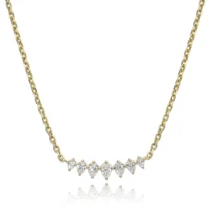 La Princesse Grande - Pear Shaped Diamond Necklace