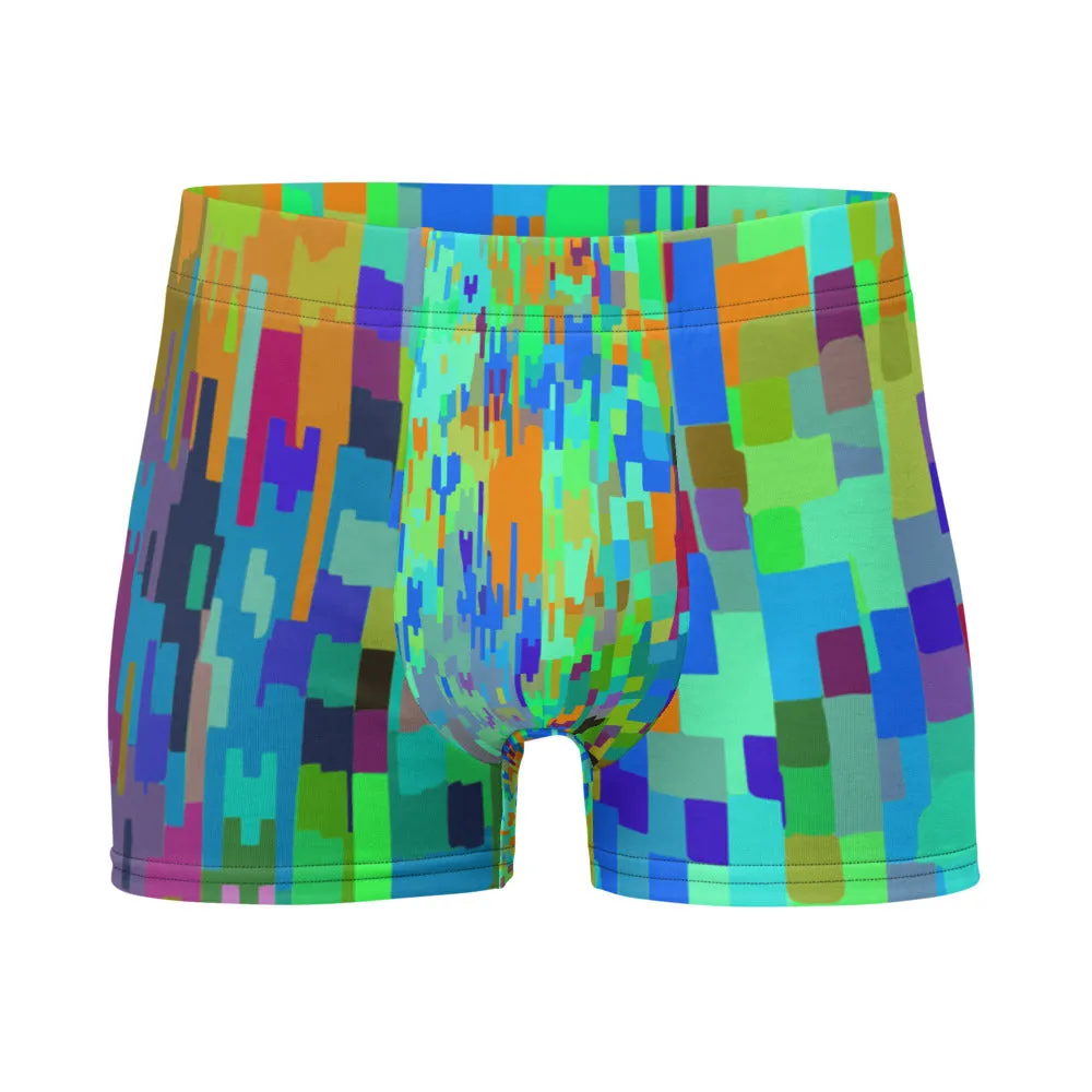 LGBT Mens Boxer Briefs - Abstract Rainbow
