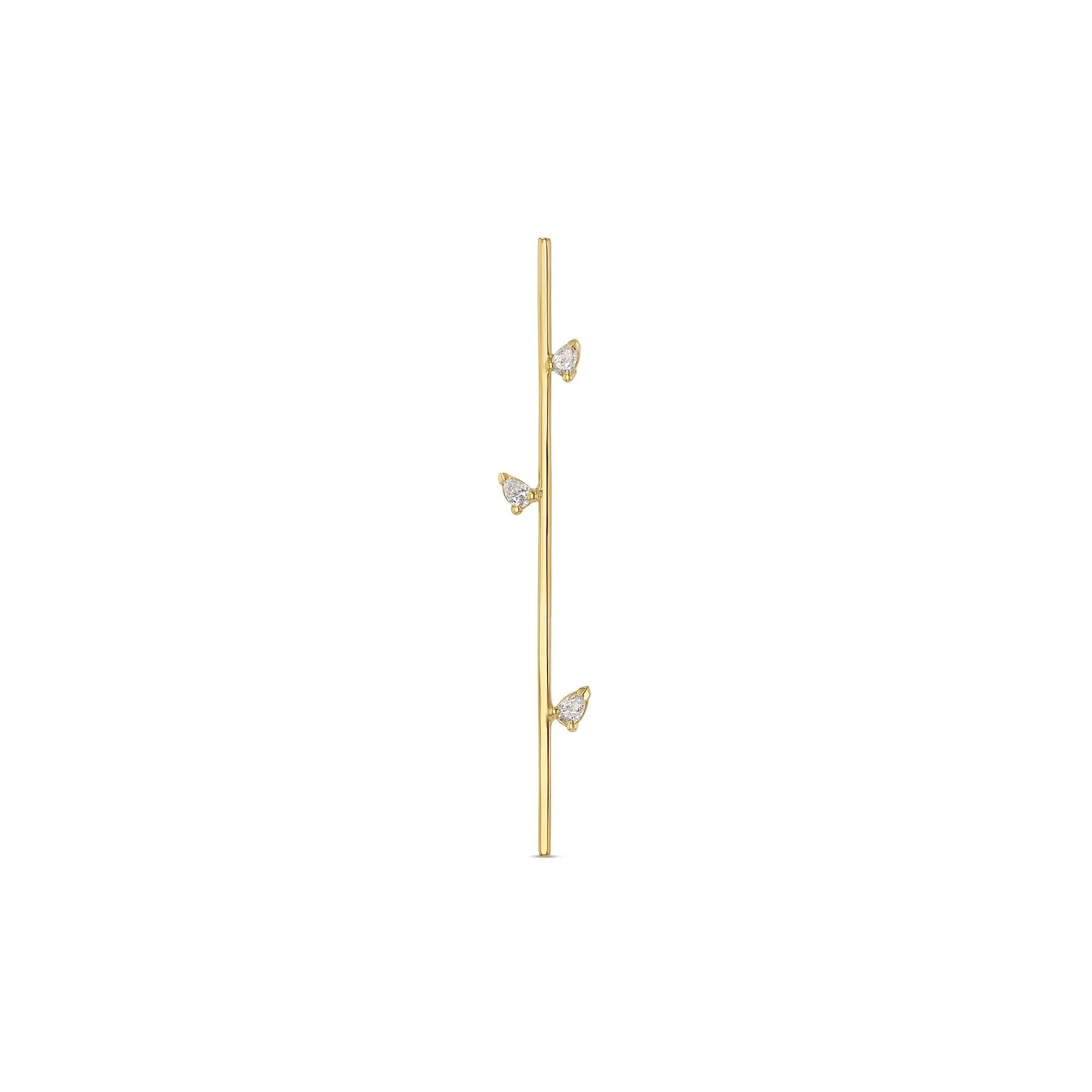 Linear Confetti Earring - 50mm