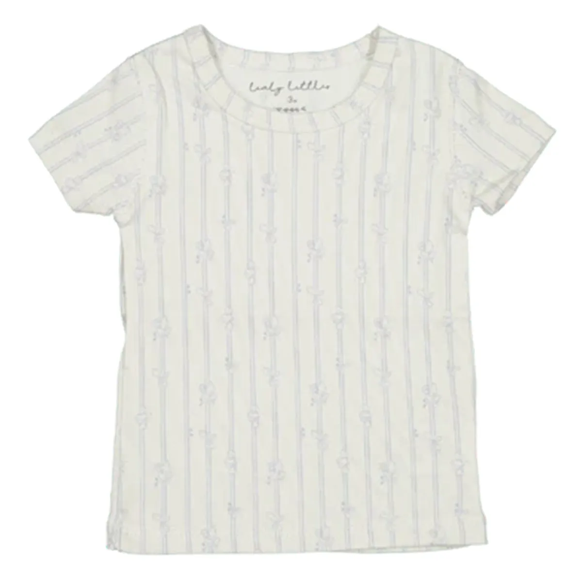 Linear Floral Tee