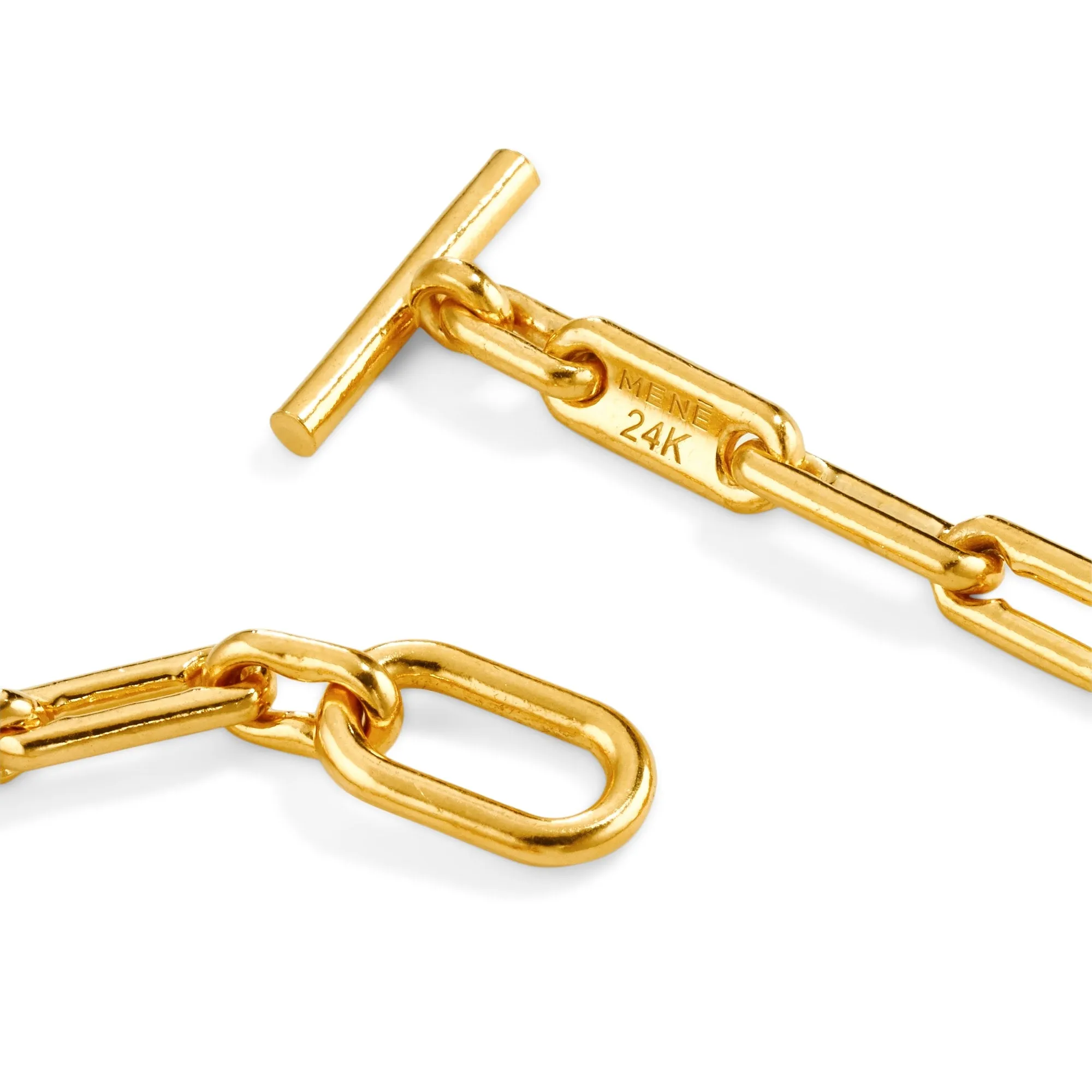 Linear Link Chain Bracelet