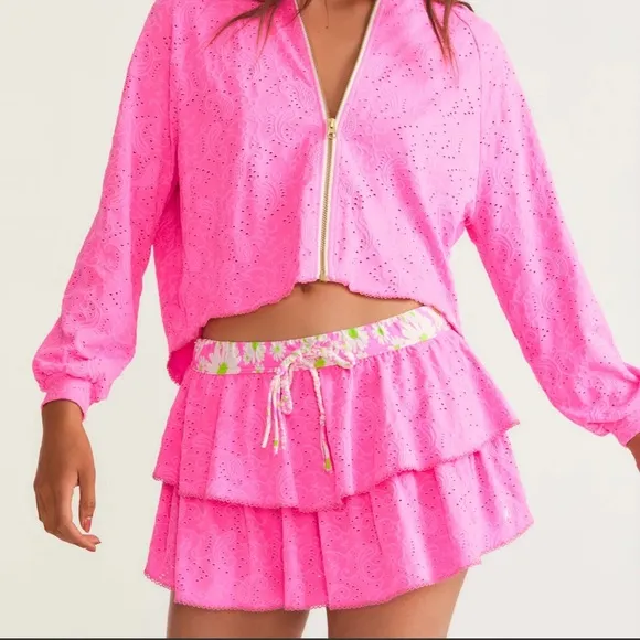 LoveShackFancy X Hurley Mini Skirt