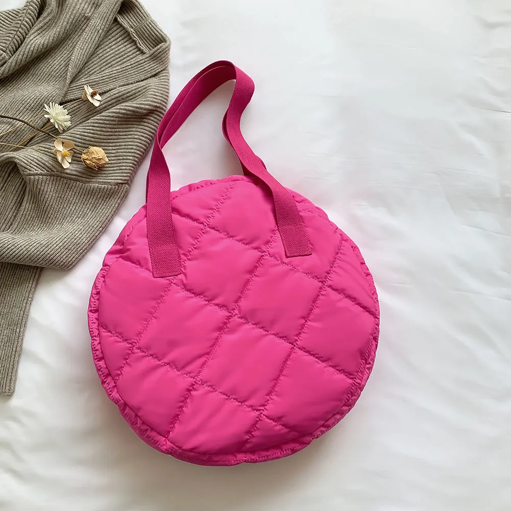 Luxe Lattice Patterned Womens Tote