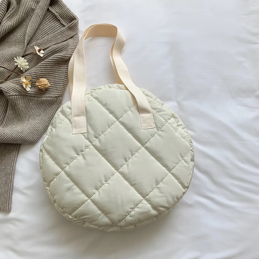 Luxe Lattice Patterned Womens Tote