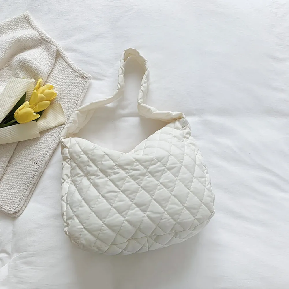 Luxe Lattice Patterned Womens Tote