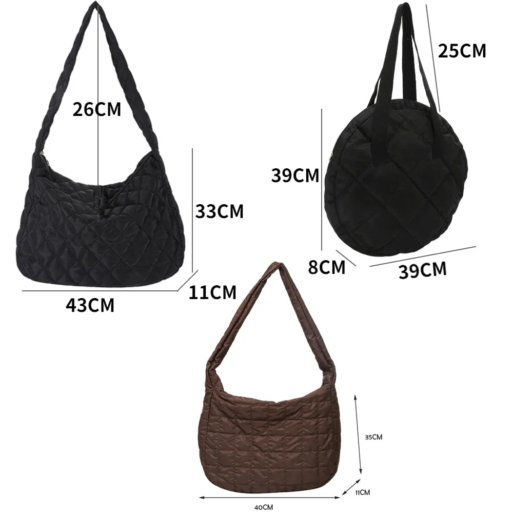 Luxe Lattice Patterned Womens Tote