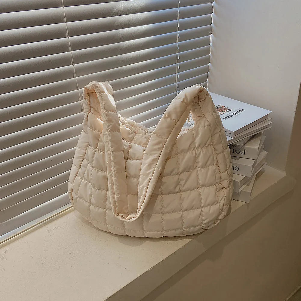 Luxe Lattice Patterned Womens Tote