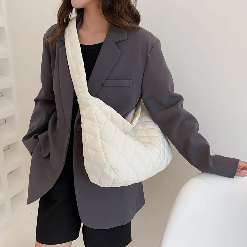 Luxe Lattice Patterned Womens Tote