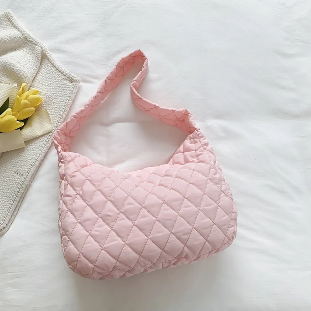 Luxe Lattice Patterned Womens Tote