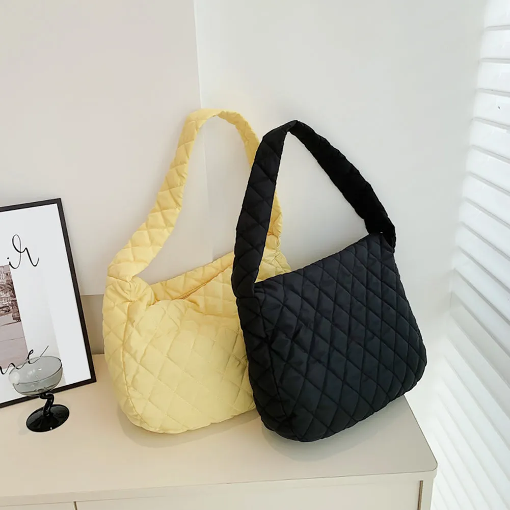 Luxe Lattice Patterned Womens Tote