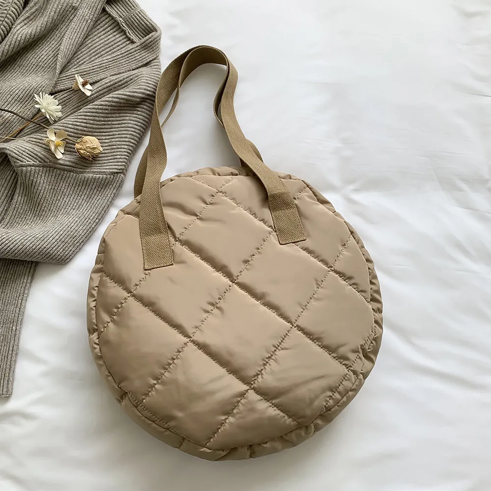 Luxe Lattice Patterned Womens Tote