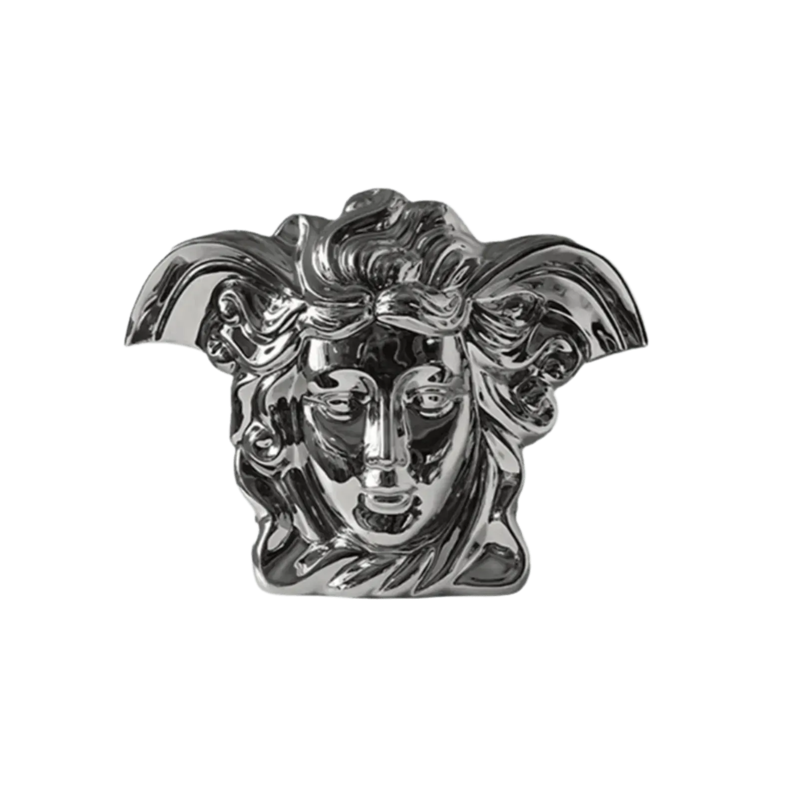 Luxurious Shiny Angel Face Decorative Vase