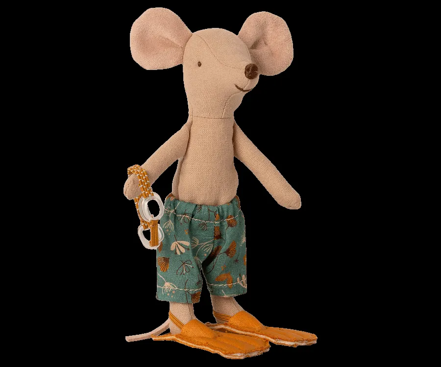 MAILEG beach mouse in cabin | big brother