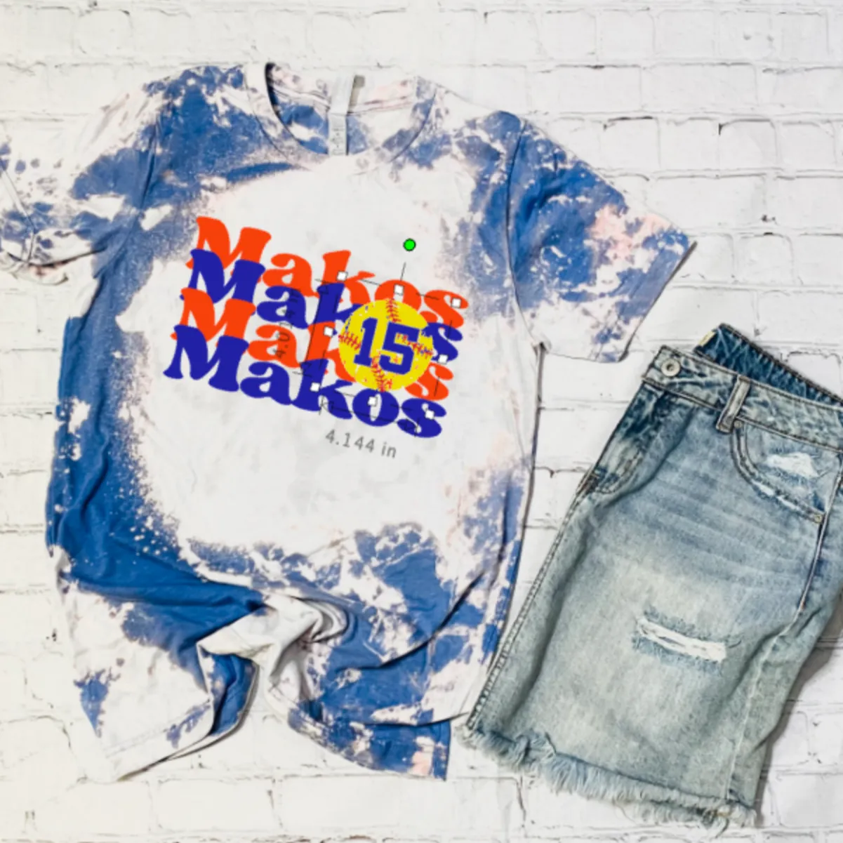 Makos Retro Ball Tee (BB or SB)