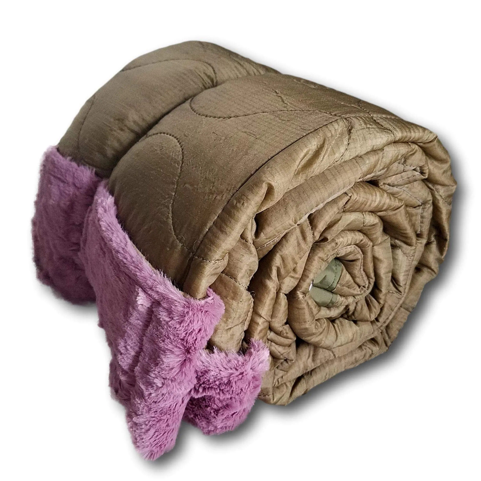 MARPAT Coyote Camo Pattern Butterfly Flower Design Woobie Weighted Blanket