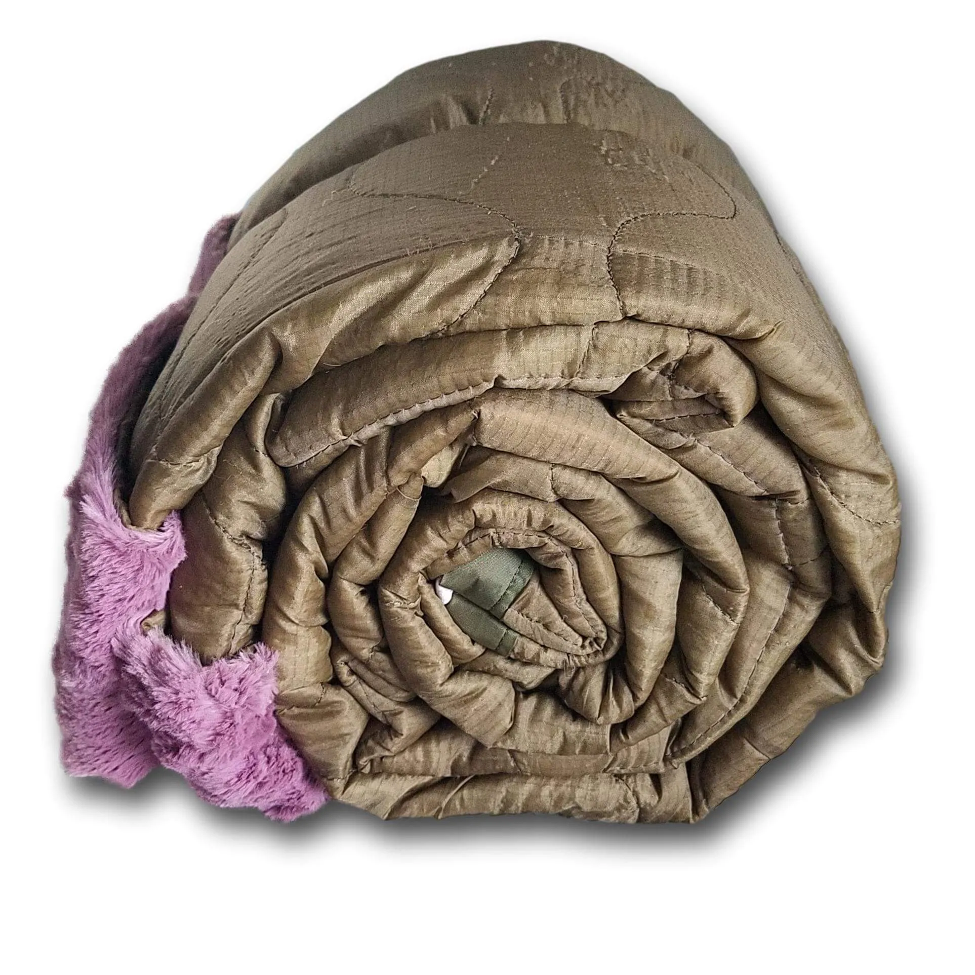 MARPAT Coyote Camo Pattern Butterfly Flower Design Woobie Weighted Blanket