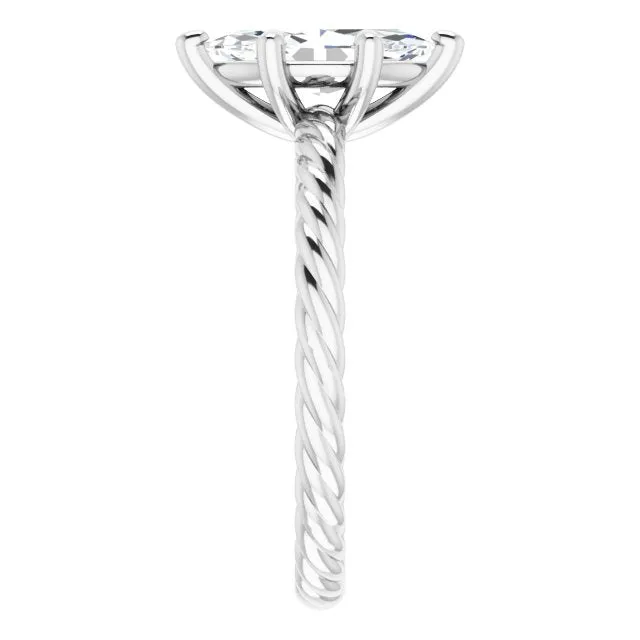 Marquise Diamond Solitaire Engagement Ring