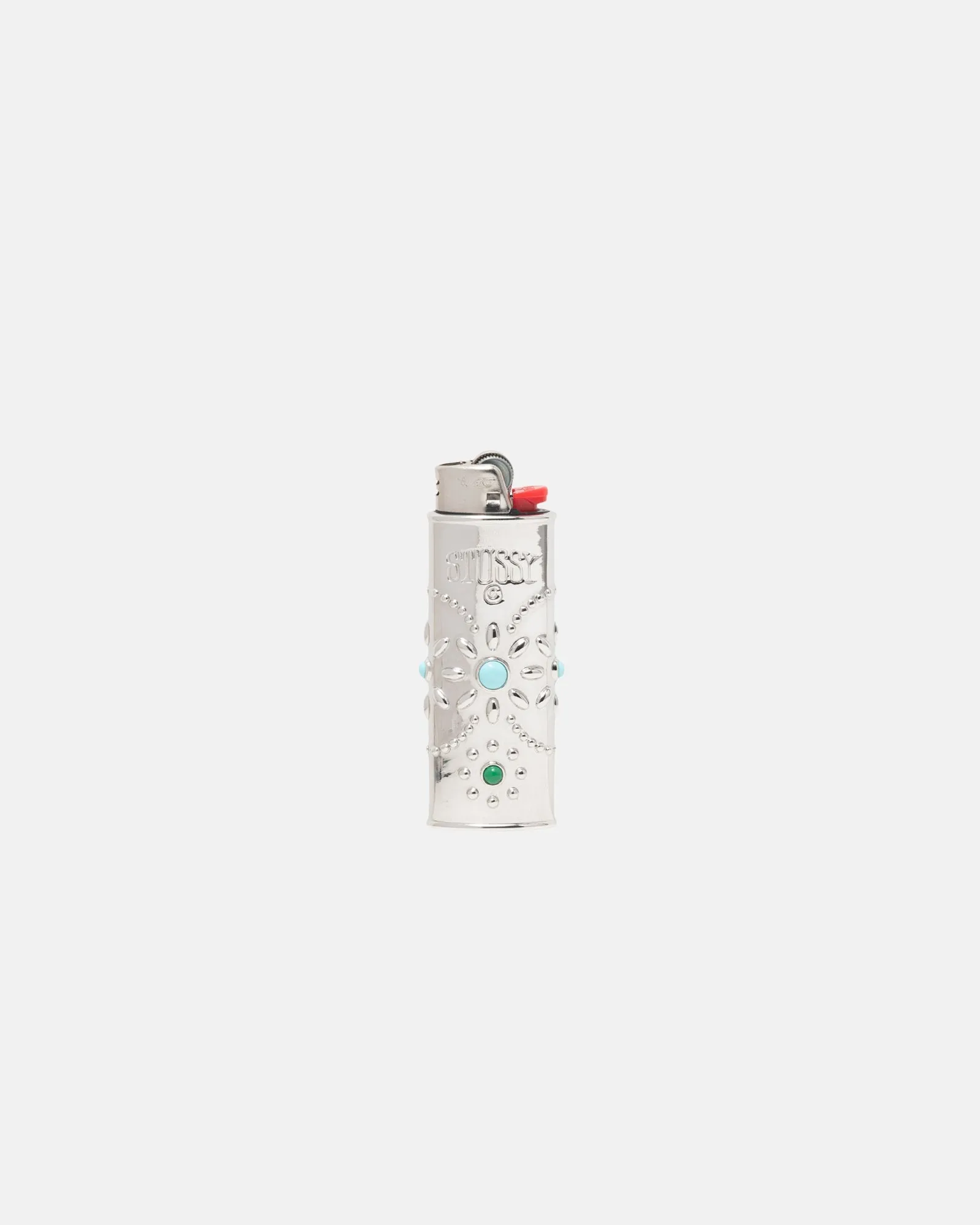 METAL BEJEWELED LIGHTER CASE