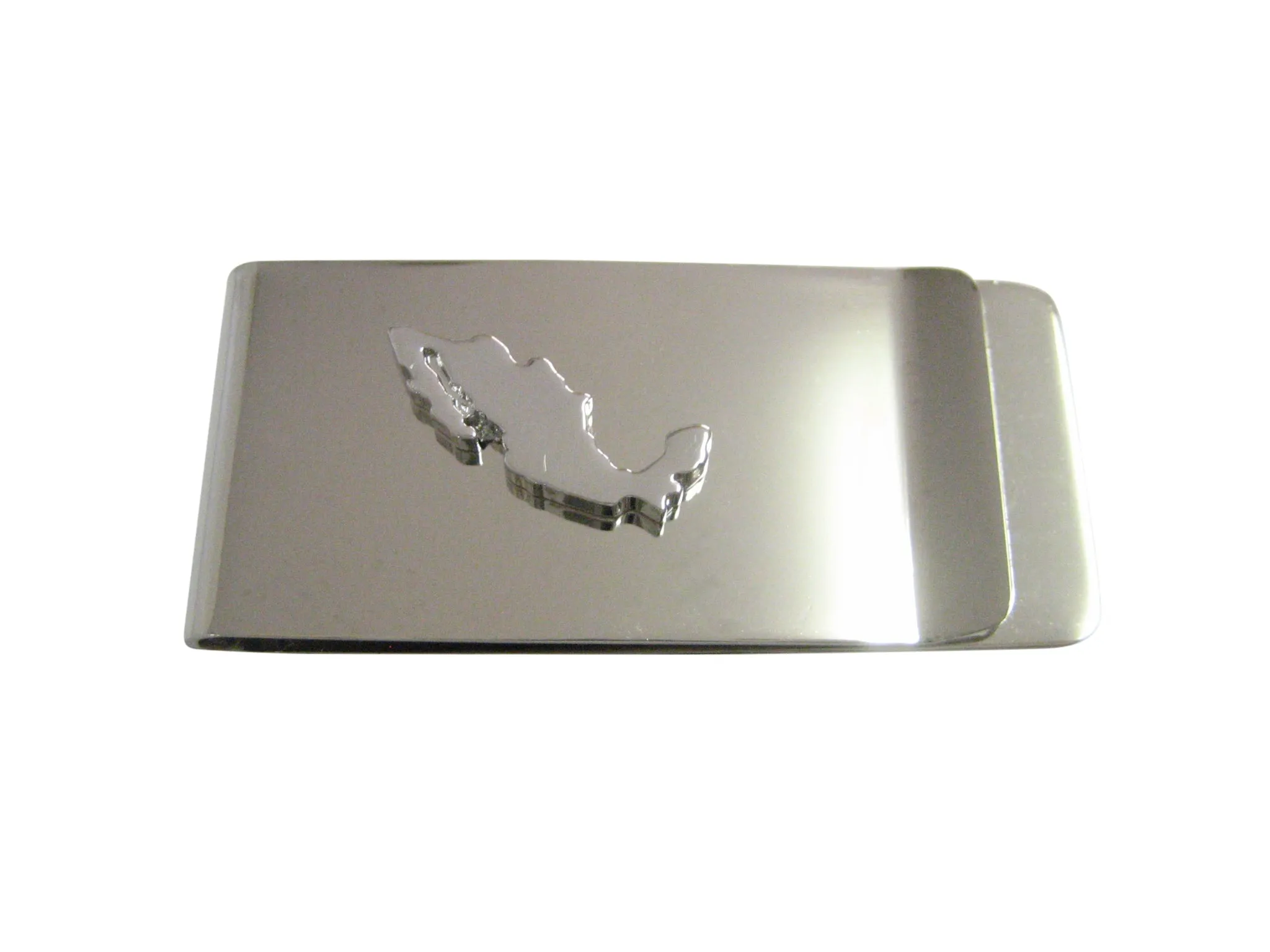 Mexico Map Shape Money Clip