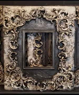 Michelle Butler Ornate Scroll Large Frame