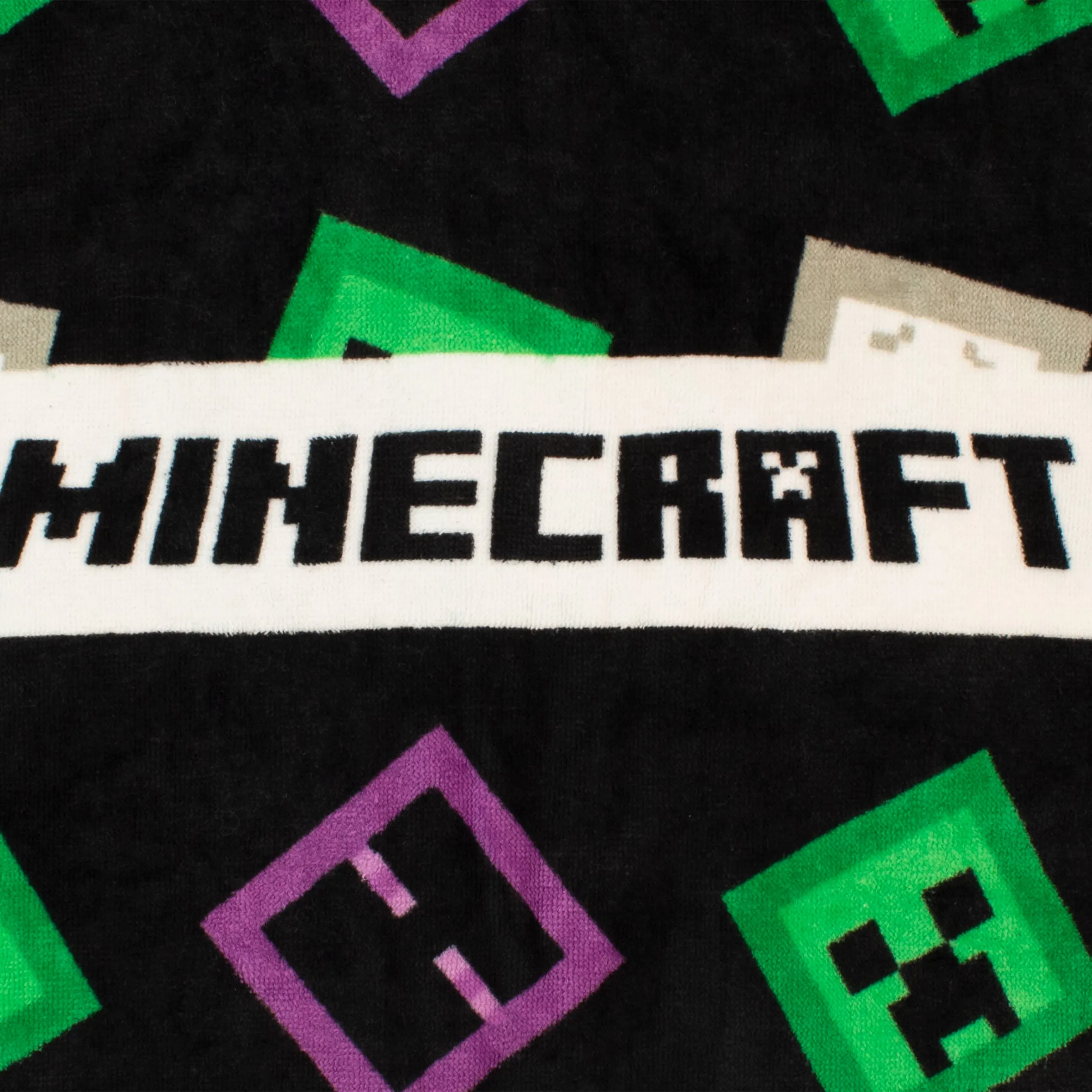 Minecraft Creeper Towel Poncho