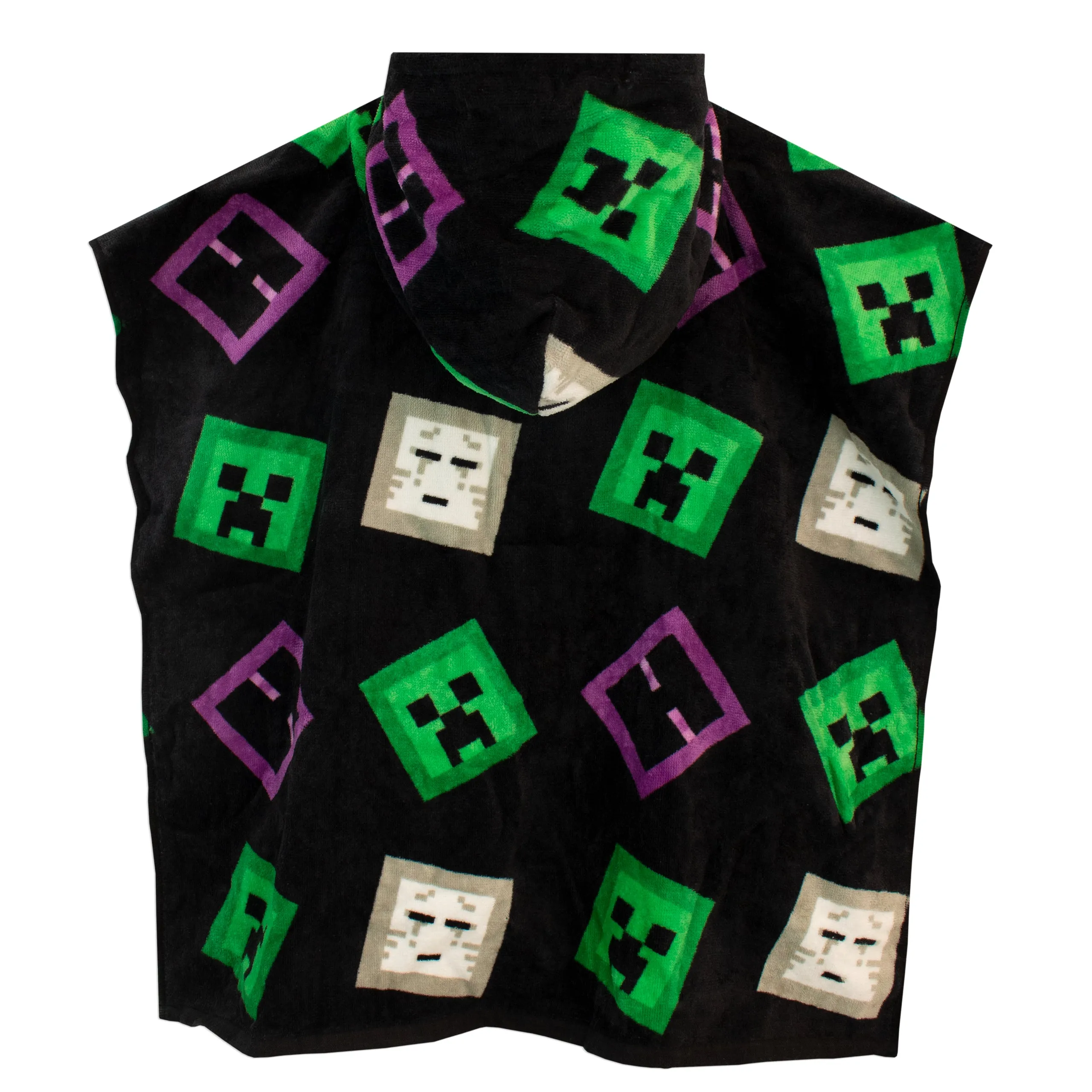 Minecraft Creeper Towel Poncho