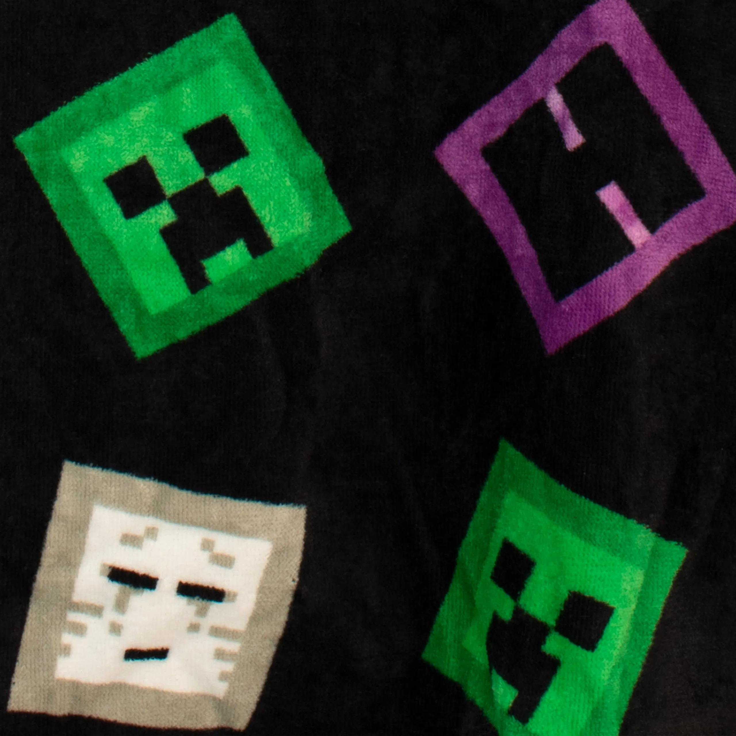 Minecraft Creeper Towel Poncho