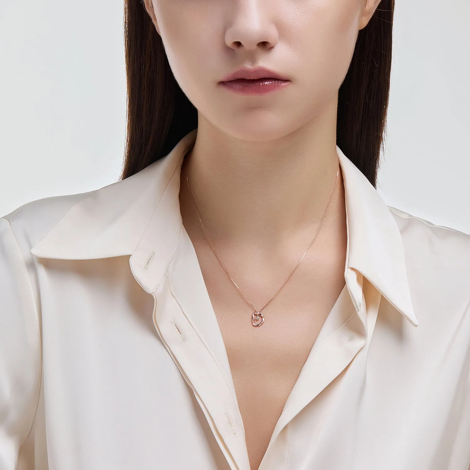 Miss. Doux Gold Necklace JDRNR4F414S