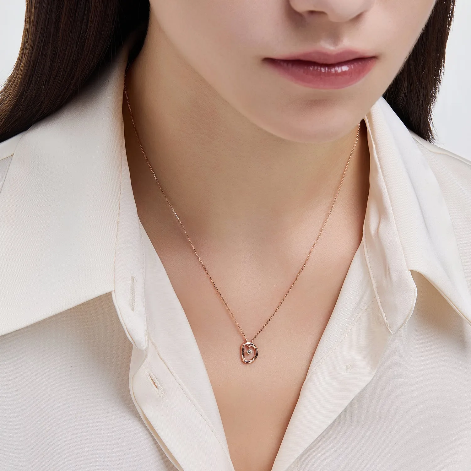 Miss. Doux Gold Necklace JDRNR4F414S