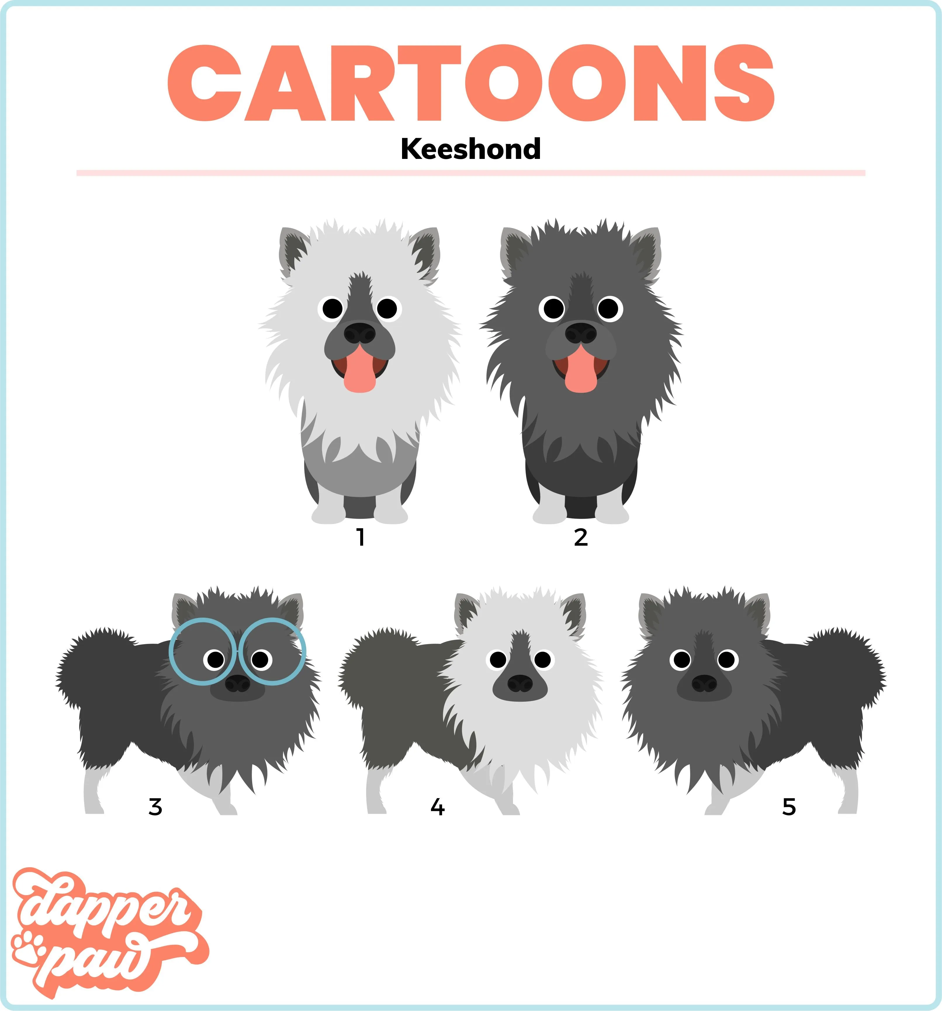 Multiple Pet Cartoon Ornament