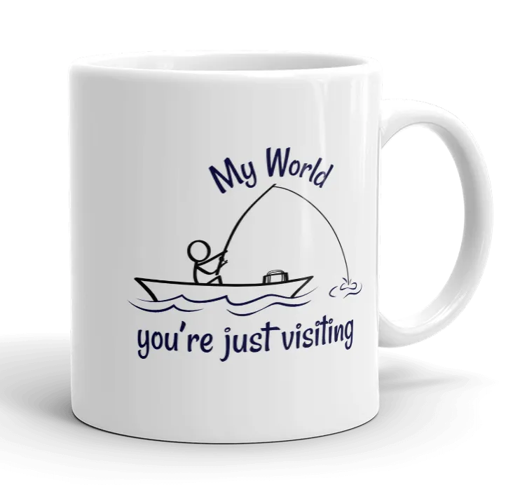 My World, White Glossy Mug
