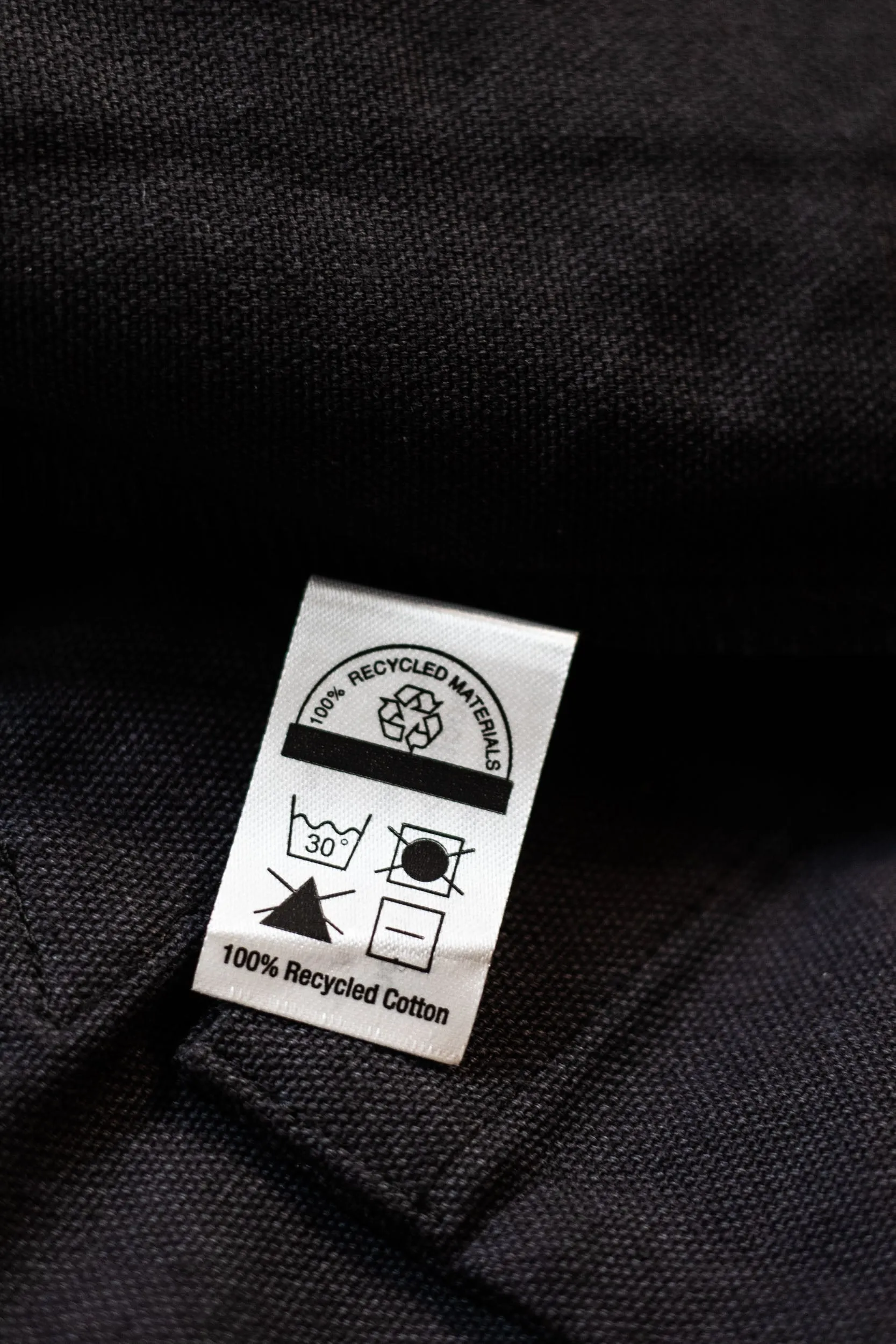 Natural 100% Recycled Cotton Market Tote - ESTd Logo