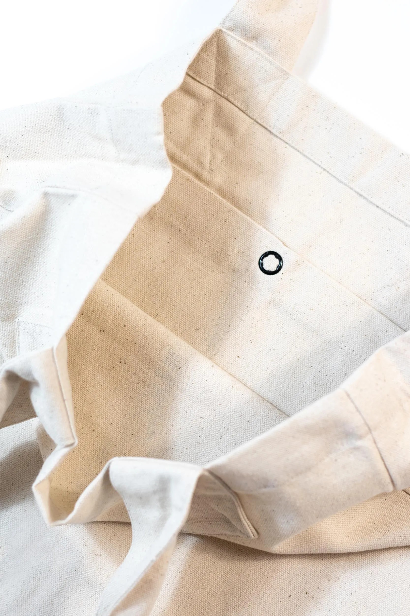 Natural 100% Recycled Cotton Market Tote - ESTd Logo