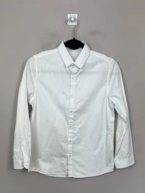Next Formal White Patterned Shirt 13y