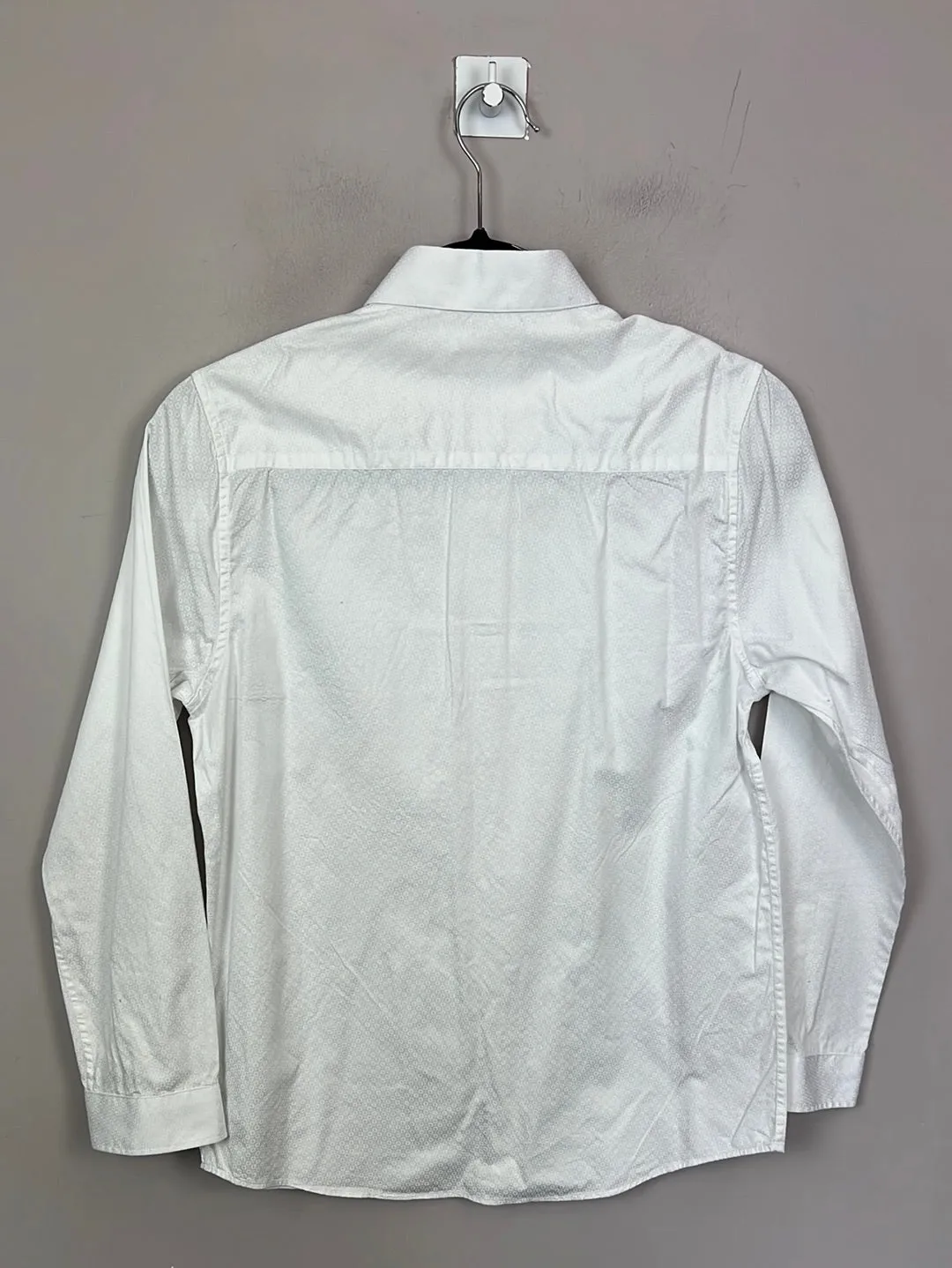 Next Formal White Patterned Shirt 13y