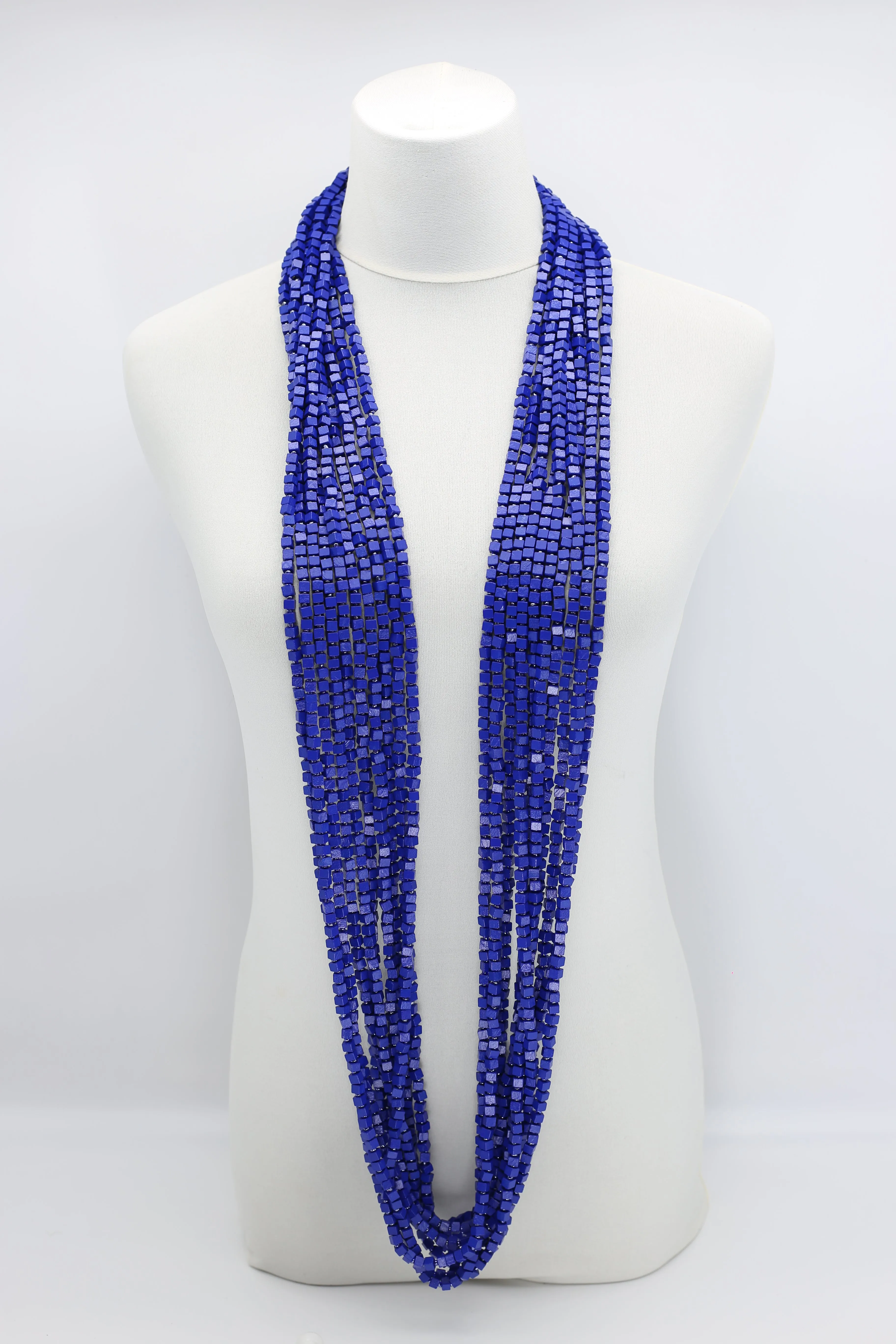 Next Pashmina & Hand-woven Faux Pearls Necklaces Set