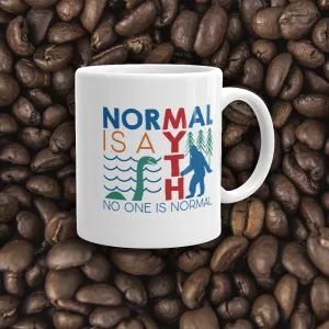 Normal is a Myth (Bigfoot & Loch Ness Monster) Mug