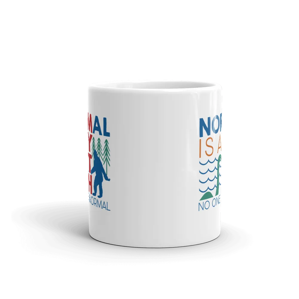 Normal is a Myth (Bigfoot & Loch Ness Monster) Mug