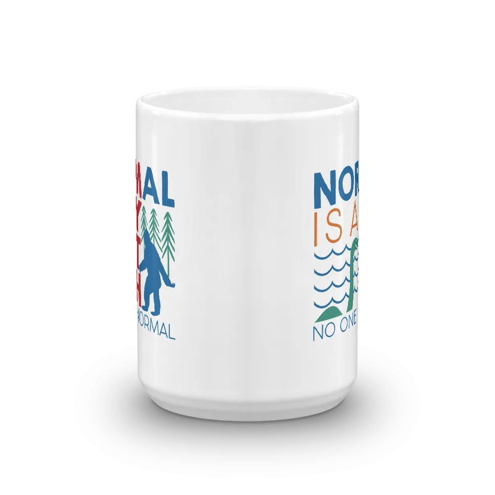 Normal is a Myth (Bigfoot & Loch Ness Monster) Mug