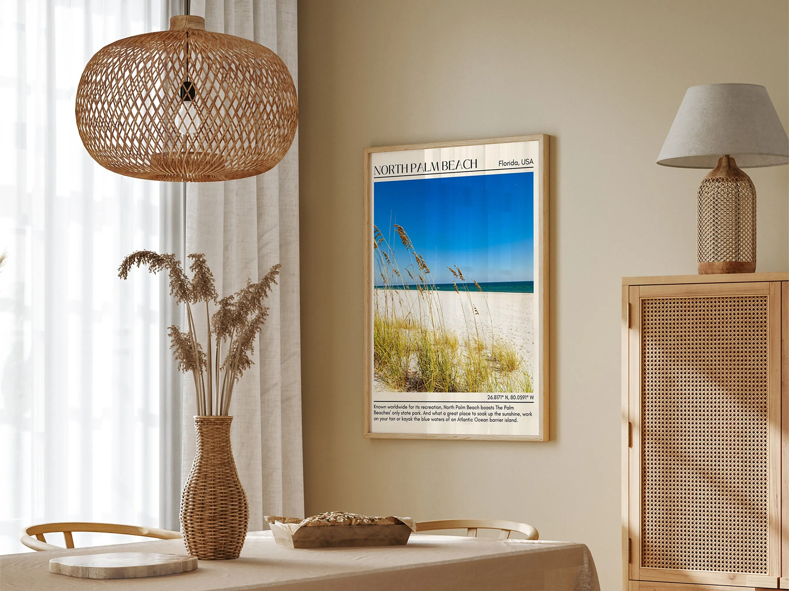North Palm Beach Wall Canvas, USA